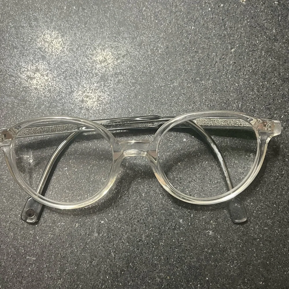 John Jacobs Venus Clear Frames, Case & Cloth